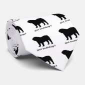 Heb je Bulldog? Stropdas (Opgerold)