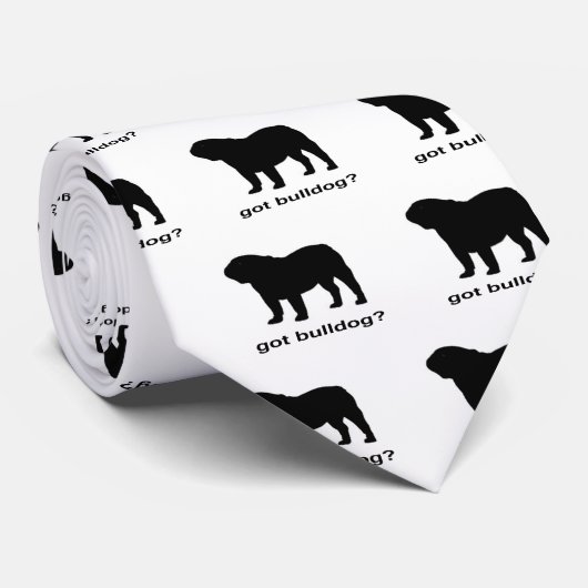 Heb je Bulldog? Stropdas (Opgerold)