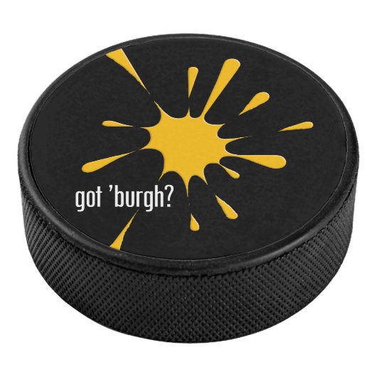 Heb je burgh? hockey puck (3/4)