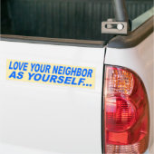 HEB JE BUURMAN LIEF ALS JEZELF BUMPERSTICKER (Op Truck)