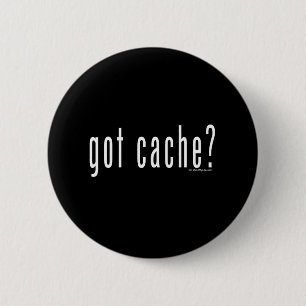 Heb je cache? ronde button 5,7 cm