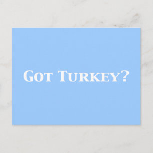 Heb je cadeaus voor Turkije Briefkaart