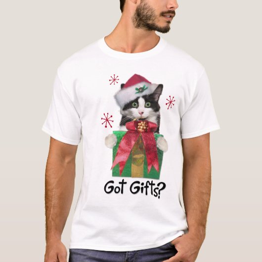 Heb je cadeautjes? T-shirt (Voorkant)