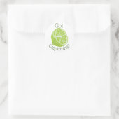 Heb je Caipirinha? Ronde Sticker (Tas)