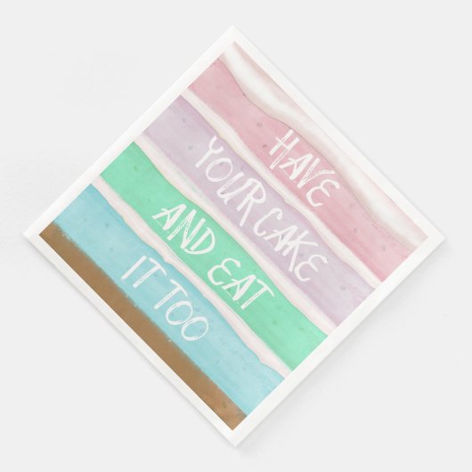 Heb je Cake Servet (Hoek)