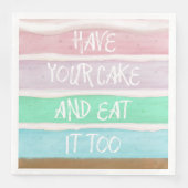 Heb je Cake Servet (Voorkant)