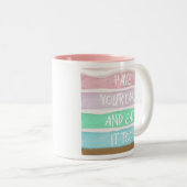 Heb je Cake Tweekleurige Koffiemok (Voorkant rechts)