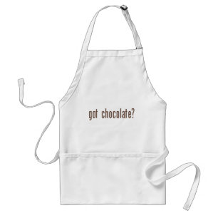 Heb je chocolade? standaard schort