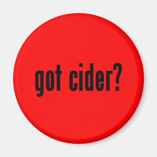 Heb je cider? magneet (Voorkant)