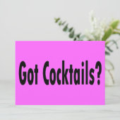 Heb je Cocktails? (Staand voorkant)