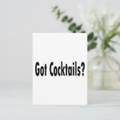 Heb je Cocktails? Briefkaart (Staand voorkant)