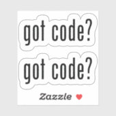 Heb je code? Aangepast om 2 stickers te knippen do (Vel)