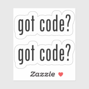 Heb je code? Aangepast om 2 stickers te knippen do