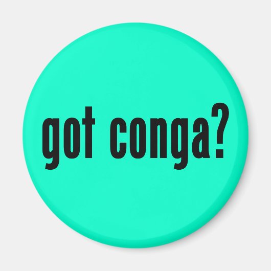 Heb je Conga? Magneet (Voorkant)