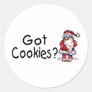 Heb je Cookies? Ronde Sticker