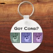 Heb je Corgi? Cute Corgis Sleutelhanger (Achterkant)