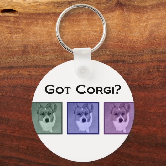 Heb je Corgi? Cute Corgis Sleutelhanger (Achterkant)