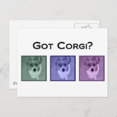 Heb je Corgi? Foto van Funny Corgis Briefkaart (Voorkant / Achterkant)