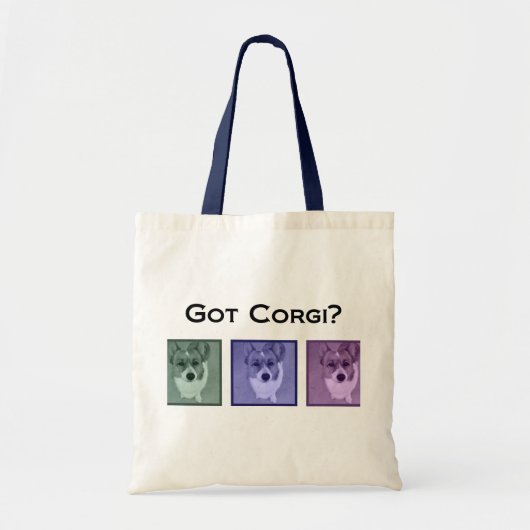 Heb je Corgi? Foto van Funny Corgis Tote Bag (Voorkant)