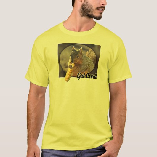 Heb je Corn? T-shirt (Voorkant)