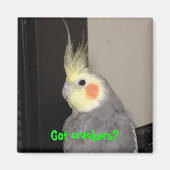 Heb je crackers? magneet (Voorkant)