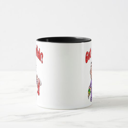 Heb je Crawfish Baby? Mok (Midden)