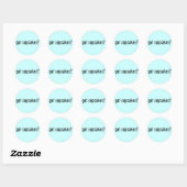 Heb je cupcakes? ronde sticker (Vel)