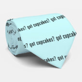 Heb je cupcakes? stropdas (Opgerold)