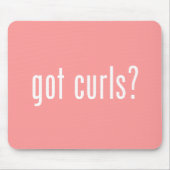 Heb je Curls? Muismat (Voorkant)