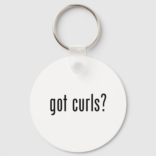Heb je Curls? Sleutelhanger (Voorkant)