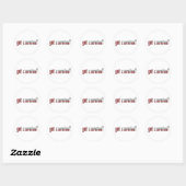 Heb je czarnina ? Markering Ronde Sticker (Vel)