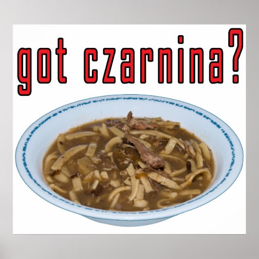 Heb je Czarnina? Soup Poster (Voorkant)