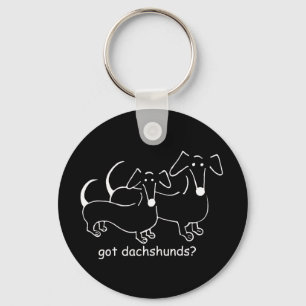 Heb je dachshunds? #2 sleutelhanger