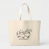 Heb je dachshunds? canvas tas (Voorkant)
