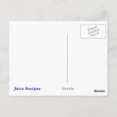 Heb je dat rode shirt gedaan? briefkaart (Achterkant)