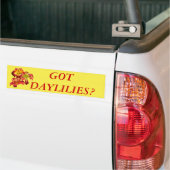 Heb je Daylilies? Bumpersticker (Op Truck)