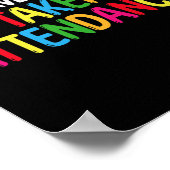 Heb je de aandacht gevestigd - de bezoeker terug poster (Hoek)