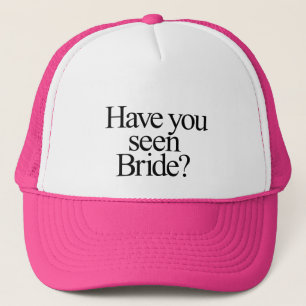 Heb je de bruid gezien? Bruidsmeisje Trucker Pet