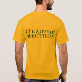 Heb je de Chickenman gezien? T-shirt (Achterkant)