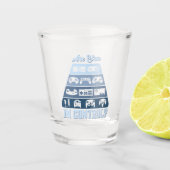 Heb je de controle - Retro Gamer Shot Glas (Voorkant)