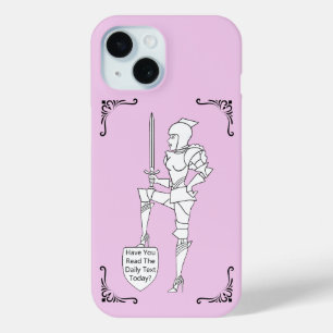 "Heb je de dagelijkse tekst vandaag gelezen?" iPhone 15 Case