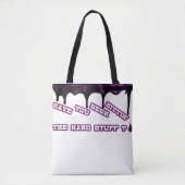 Heb je de moeilijke dingen geraakt? COLLECTIE T Tote Bag (Voorkant)