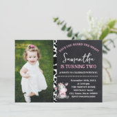 Heb je de Moos Pink Koe Birthday gehoord? Kaart (Staand voorkant)