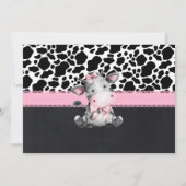 Heb je de Moos Pink Koe Birthday gehoord? Kaart (Achterkant)