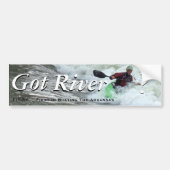 Heb je de rivier? bumpersticker (Voorkant)