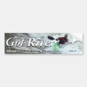 Heb je de rivier? III Bumpersticker (Voorkant)