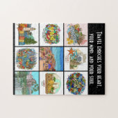 Heb je de Travel Bug? Wereldreiziger Legpuzzel (Horizontaal)