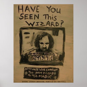 HEB JE DEZE WIZARD GEZIEN POSTER