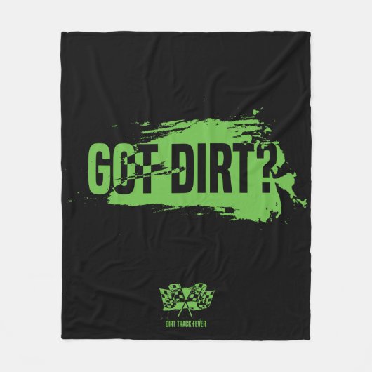 Heb je Dirt? Warm Fleece Blanket (Voorkant)