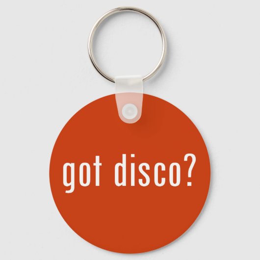 Heb je disco? sleutelhanger (Voorkant)